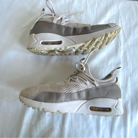 Nike Air Max Mesh Running Sneakers Sepia Stone/Desert Sand Size 7 Y - Picture 4 of 11